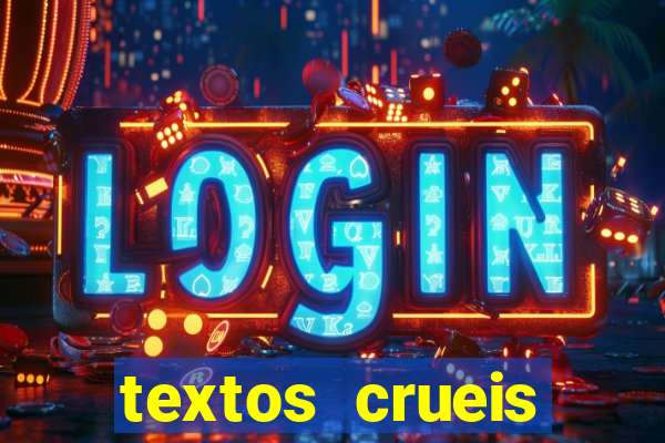 textos crueis demais pdf